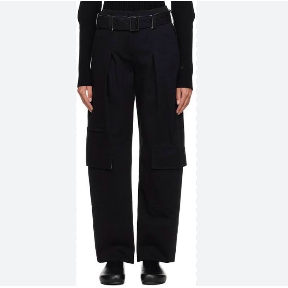 Low Classic Black Low Pocket Trousers